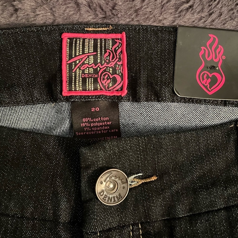 NWT Torrid Pink Label Straight Leg Denim Jeans sz 20 - Picture 5 of 12
